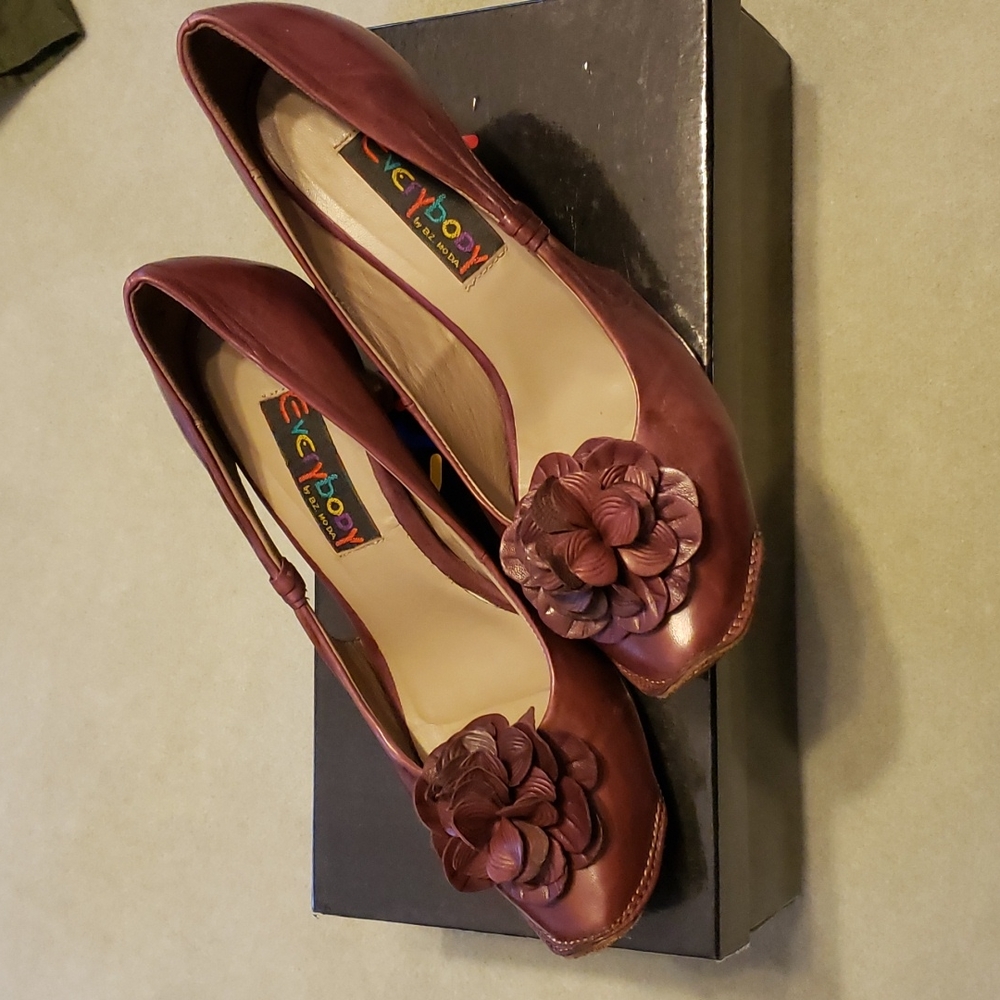 Burgundy Dress Shoe